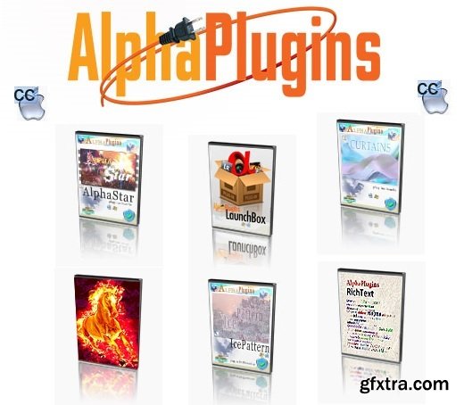 AlphaPlugins Plug-ins Pack 17.05.2017 for Photoshop & After Effects (Mac OS X)