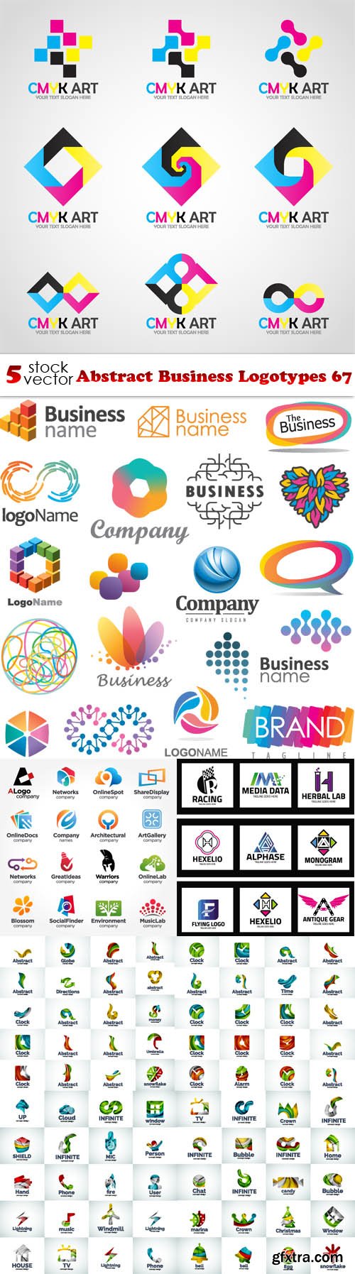 Vectors - Abstract Business Logotypes 67