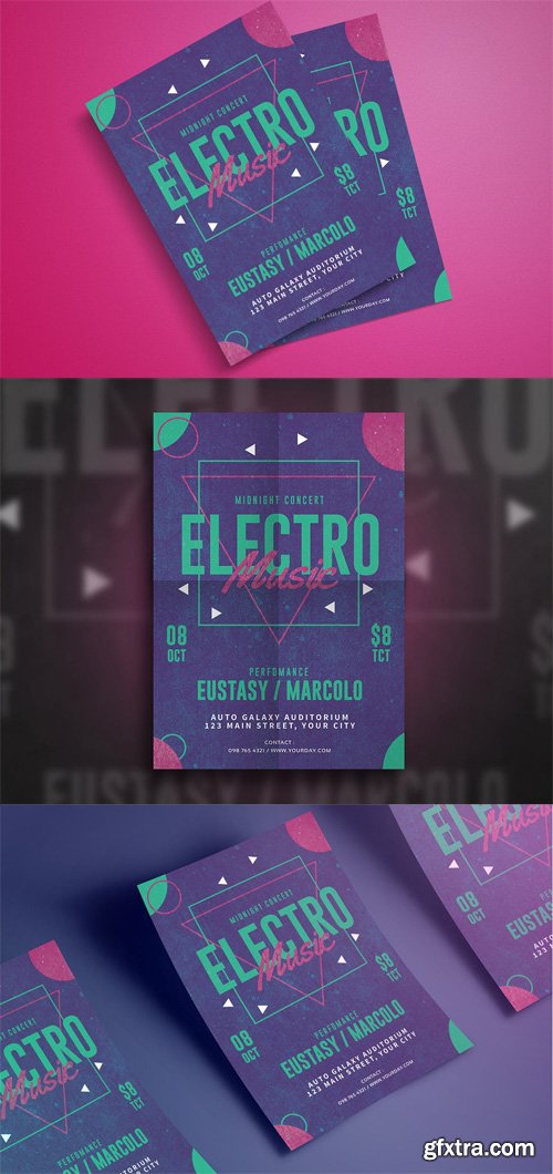 Electro Party Flyer
