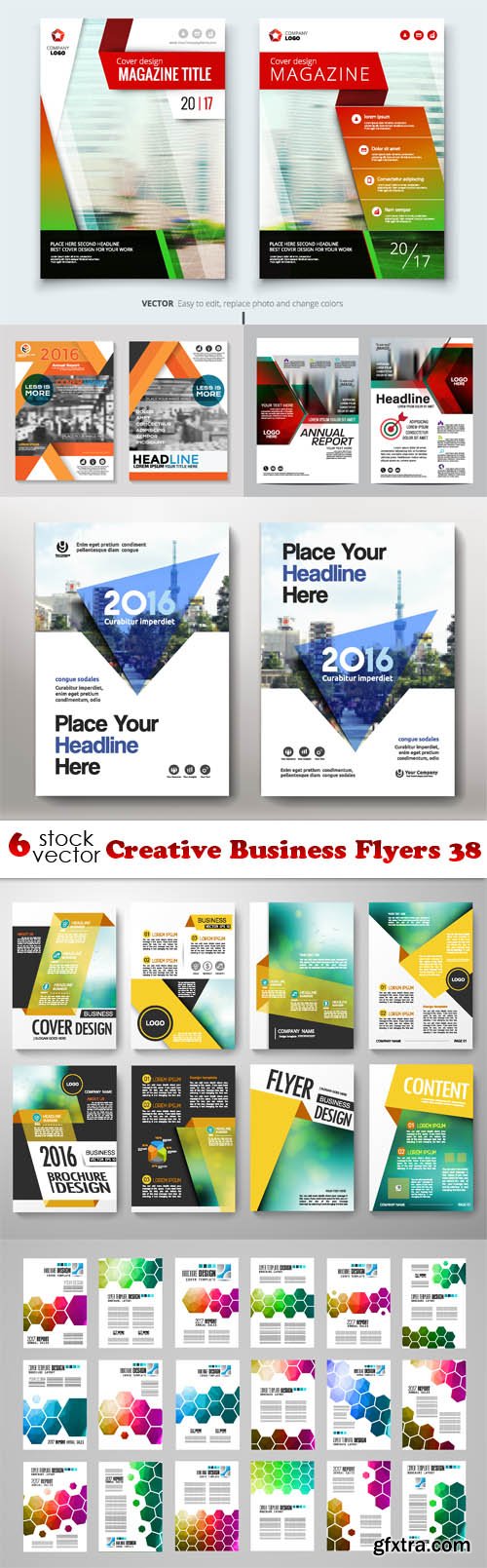 Vectors - Creative Business Flyers 38