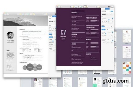 CV & Resume Templates for Pages v2.2 (macOS)