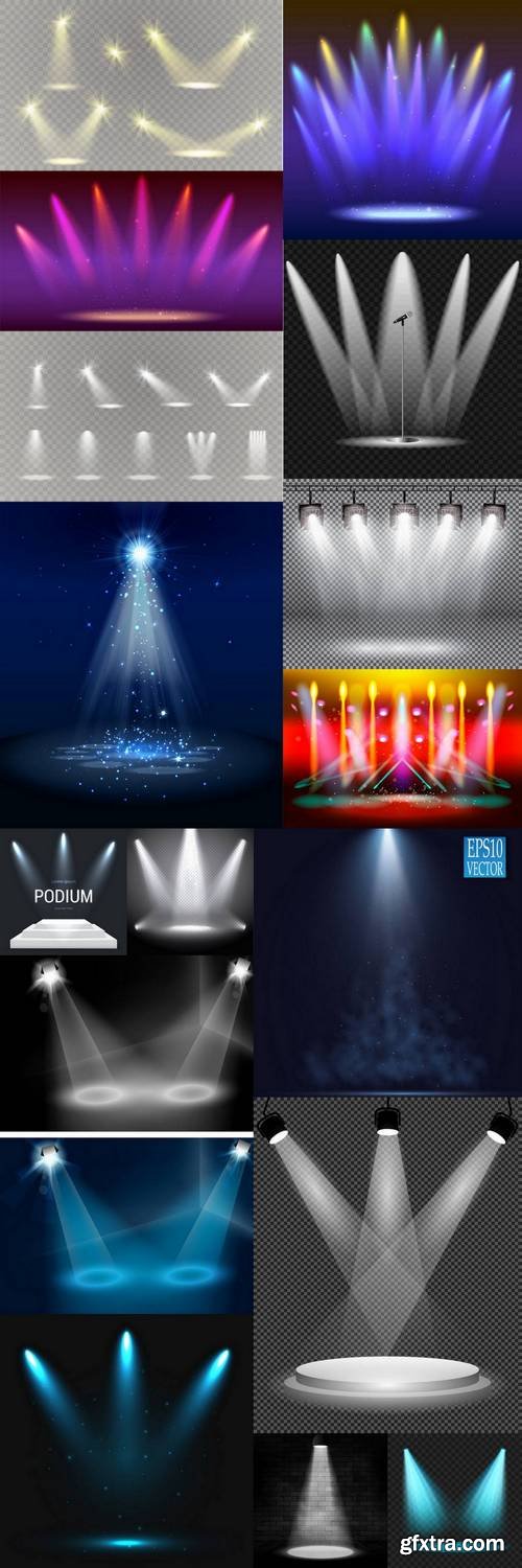 Concert Lighting - Stage Spotlights 2