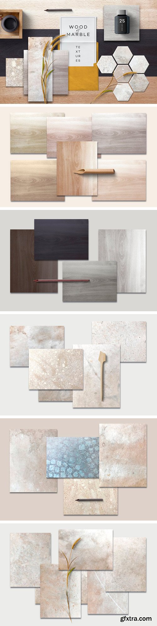 CMJ 1580339 - Wood & Marble Textures