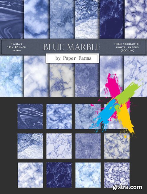 CM - Blue marble backgrounds 1631779