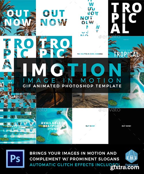 Graphicriver Imotion - Gif Animated Photoshop Template 19620090