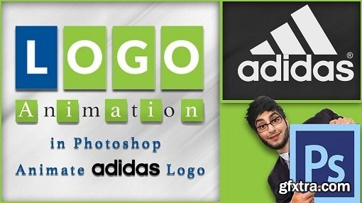 Logo Animation in Photoshop Series: Animate The Adidas logo