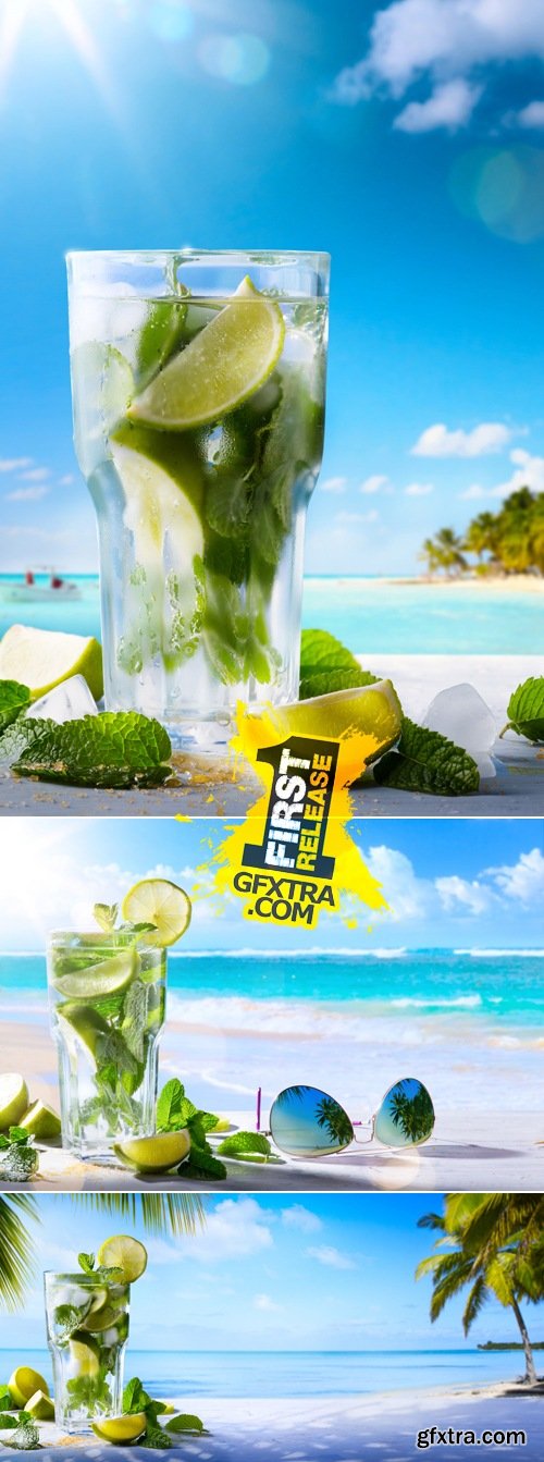 Stock Photo - Tropical Cocktail Mojito