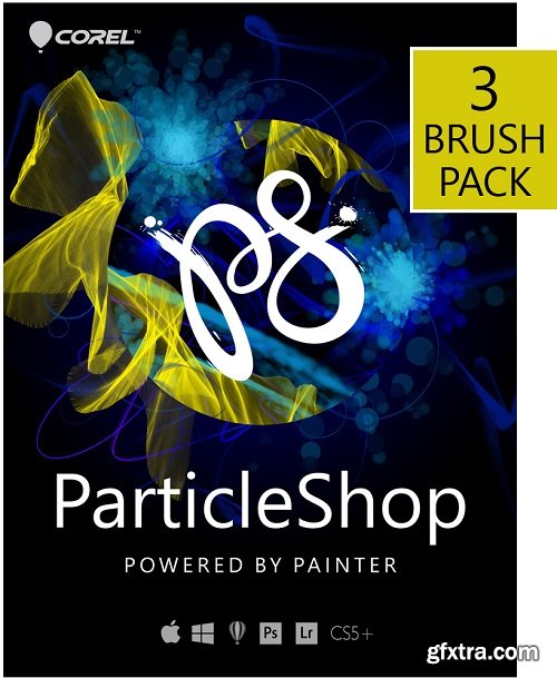 Corel ParticleShop 1.3.0.570 Plugin for Photoshop & Lightroom + Brushe Packs