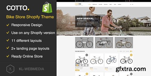 ThemeForest - Cotto v1.0 - Bike Store Shopify Theme - 20232491
