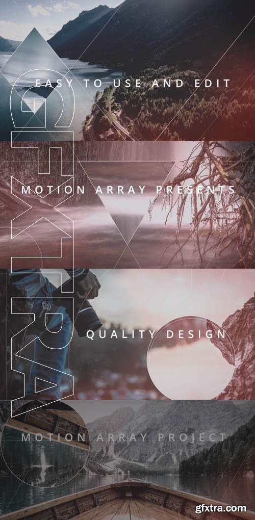 Geometrica Slideshow - After Effects