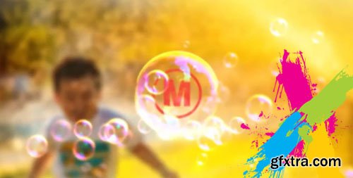 Bubbles Logo - After Effects