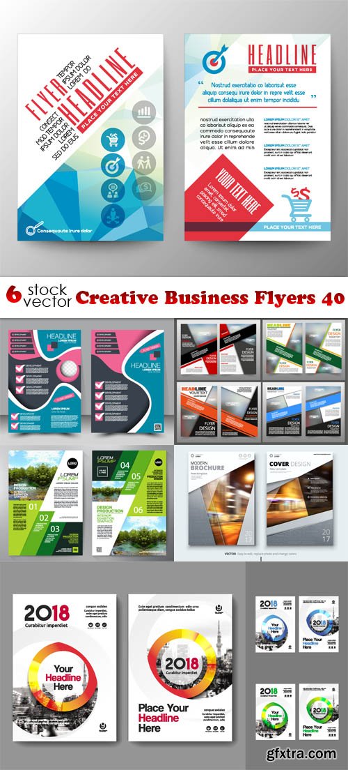 Vectors - Creative Business Flyers 40