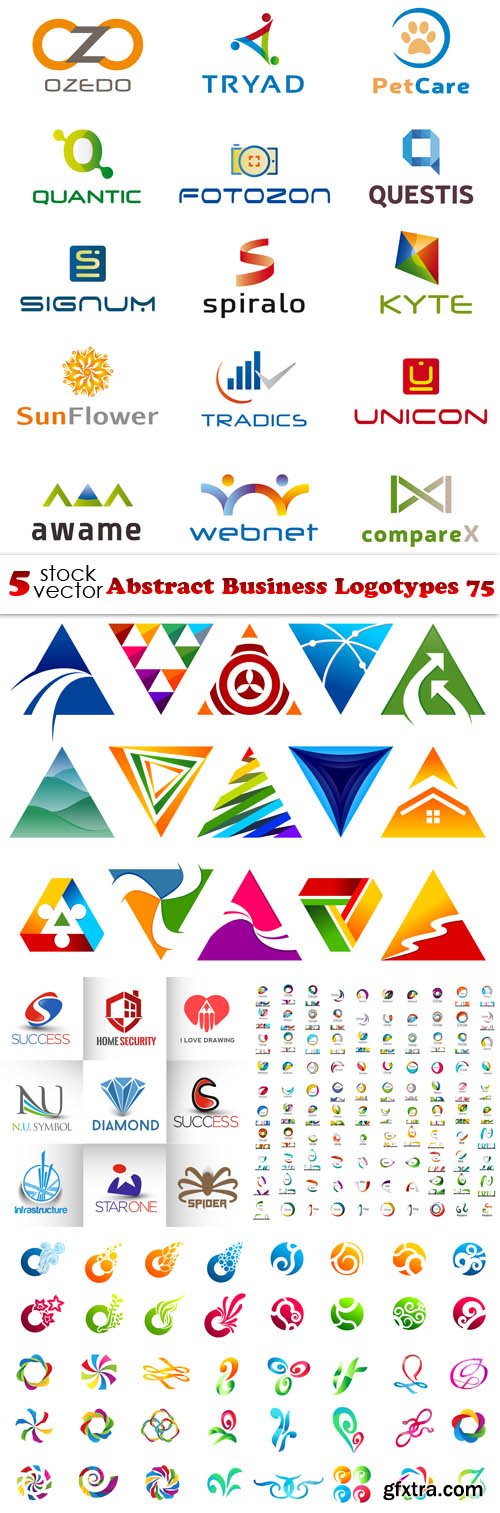 Vectors - Abstract Business Logotypes 75