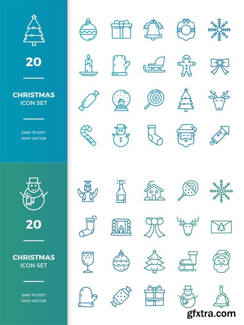 Christmas Icons Collection