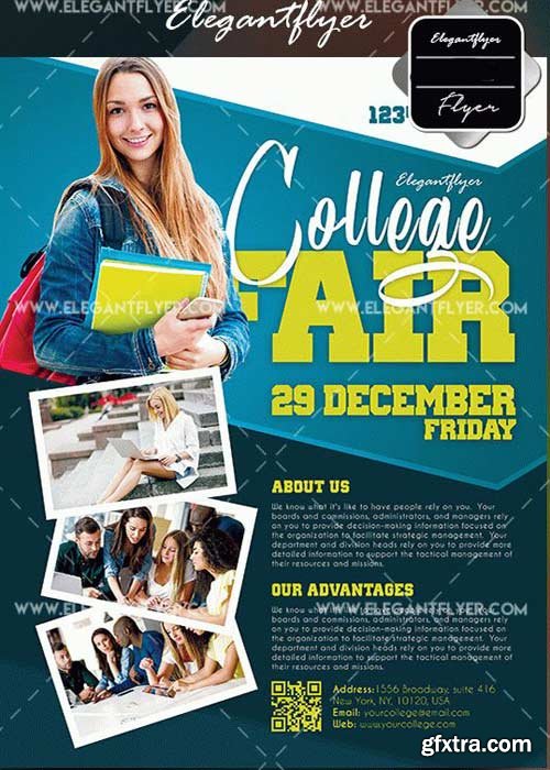 College Fair V1 Flyer Template