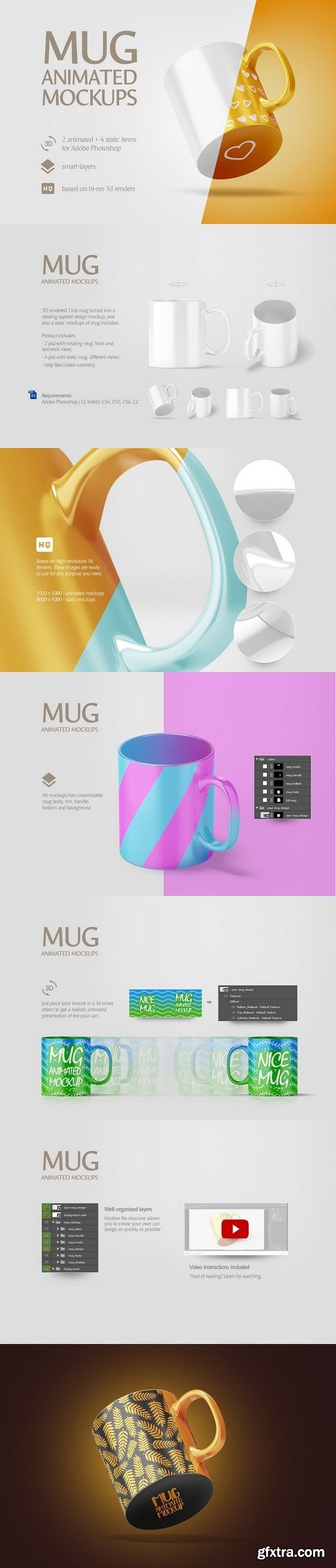 CM - Mug Animated Mockup 1378442