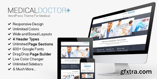 ThemeForest - MedicalDoctor v5.0 - WordPress Theme For Medical - 5390456