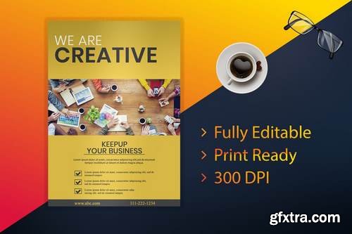 Creative - Agency - Business Flyer - Print Ready
