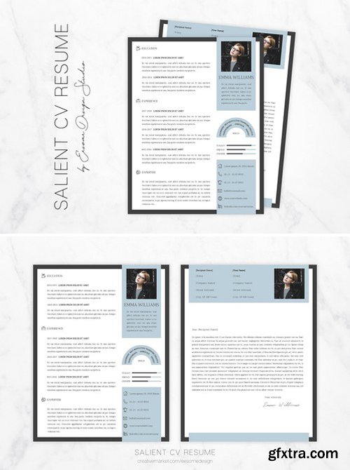 CM - CV Resume Template and Cover Letter 2005294