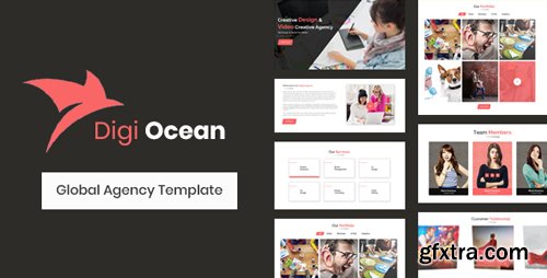 ThemeForest - Digi Ocean v1.0 - Creative Agency Template - 20936825