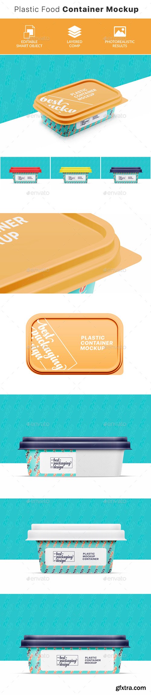 GR - Plastic Food Container Mockup 21001715