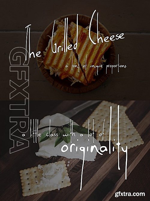 CM - The Grilled Cheese handwritten font 2027628