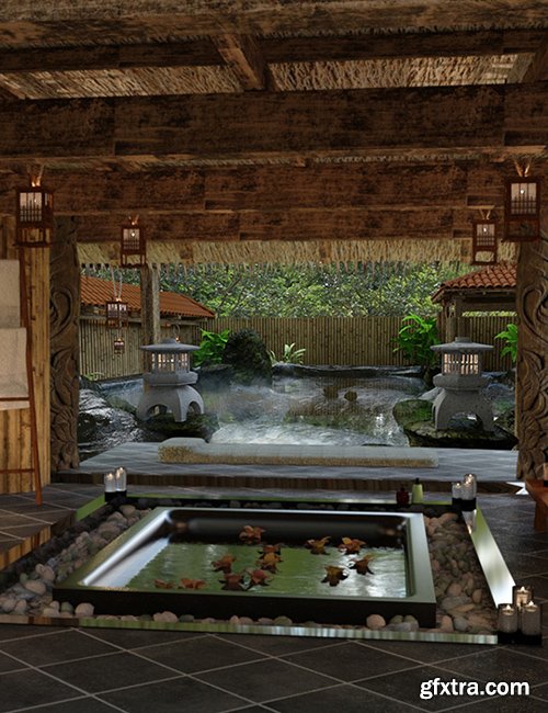 Japanese Spa and Hot Spring