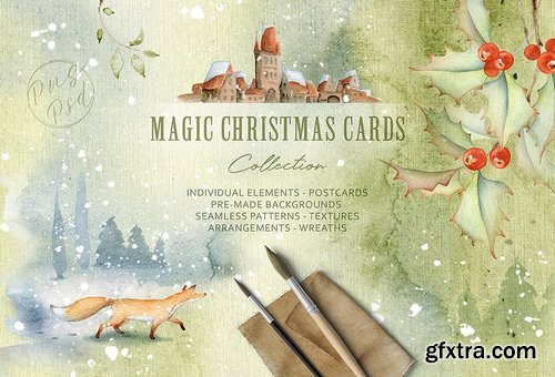 CM - Magic Winter Watercolors. SALE 2032251
