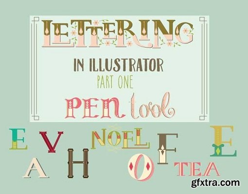 Lettering Part One: Learn How to Make an Upper Case Font Styles in Adobe Illustrator