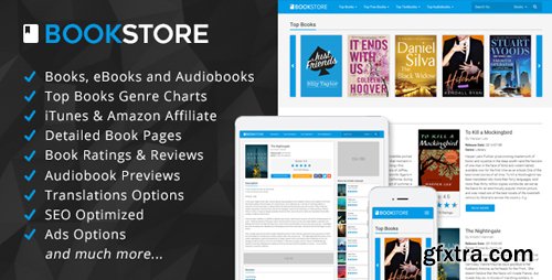CodeCanyon - BookStore - Books, eBooks and Audiobooks Affiliate Script (Update: 21 September 16) - 17509141