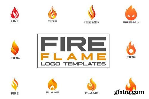 Fire Flame Logo Templates