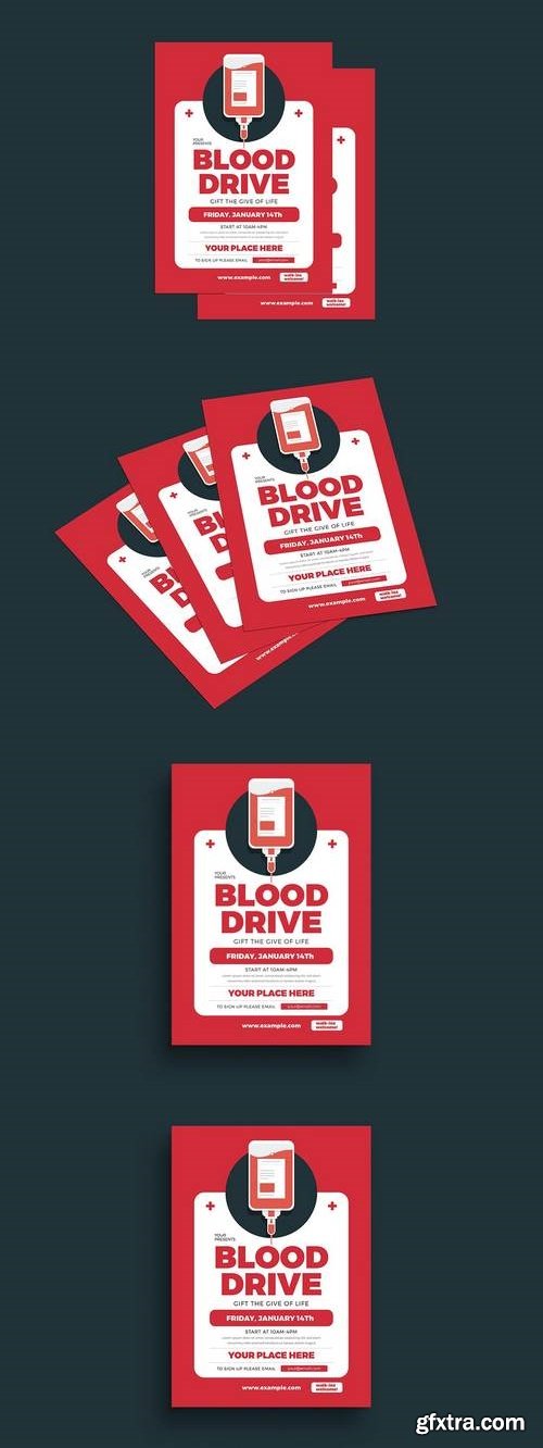 Blood Drive Event Flyer