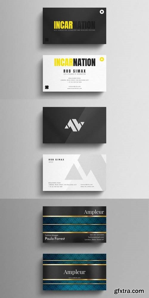 Luxury Business Card Template Pack