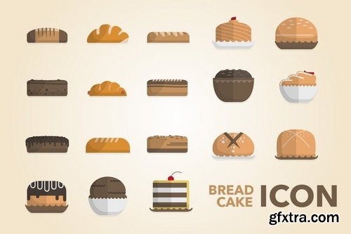 Bread & Cake Icon