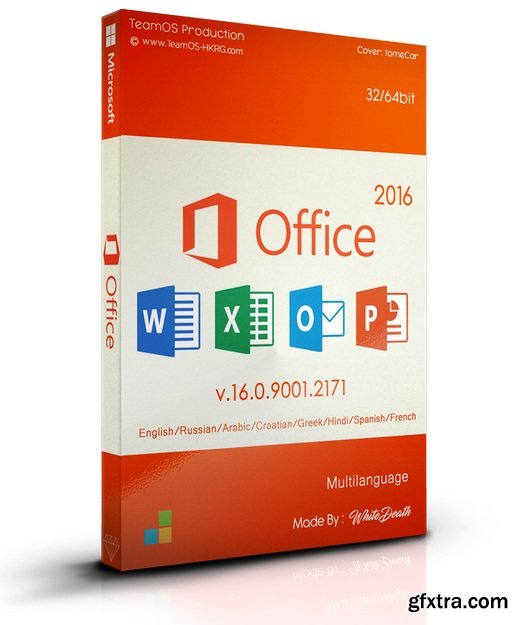 Microsoft Office Professional Plus 2016 + Single Products Multilang (x86/x64) 16.0.9001.2171 Feb 2018