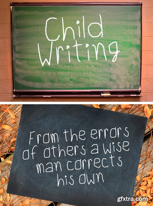 Creativefabrica - Child Writing Font