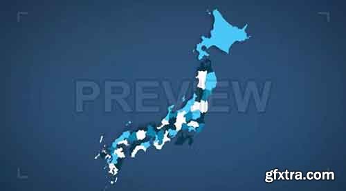 Japanese Prefectures Combine - Motion Graphics 71421