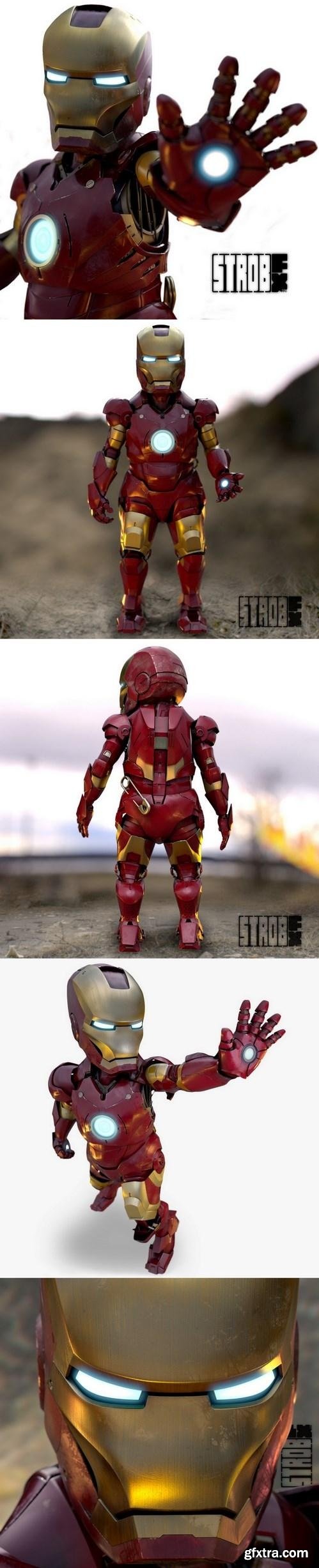 Iron Baby 3D Model