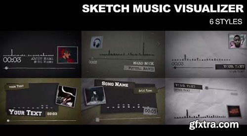 6 Sketch Music Visualizer - After Effects 75393