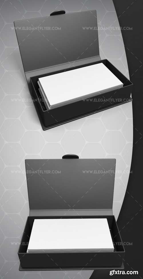 Card box V1 2018 3d Render Templates