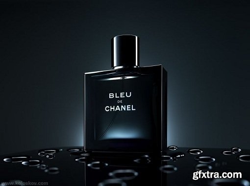 Alex Koloskov - Chanel Bleu Shot - Advertising Product Photography