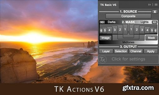 TKActions V6 Panel for Adobe Photoshop