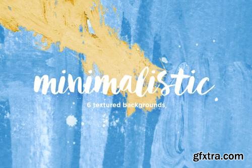 Minimalistic. 6 Textured Backgrounds