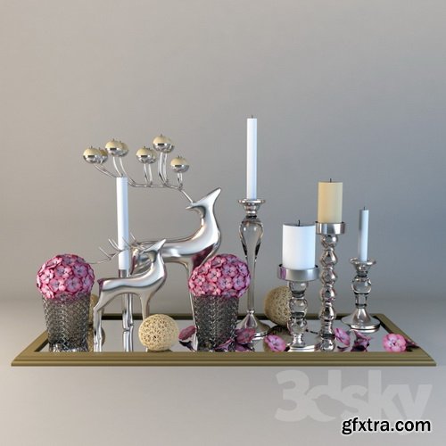 3dsky - Decor With Candles