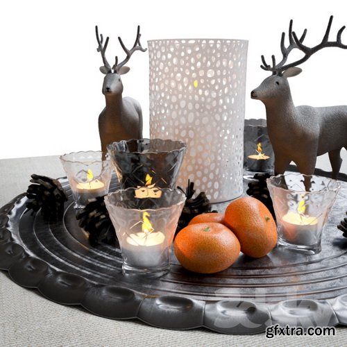 3dsky - Decorative Christmas Set