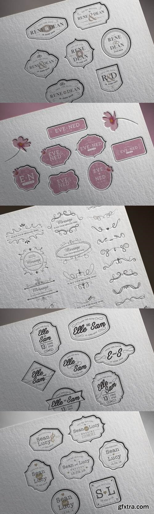 Calligraphic Design Elements / Badges