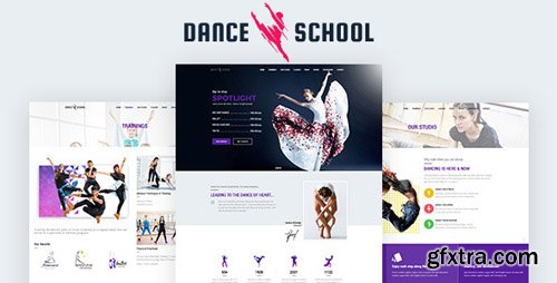 ThemeForest - Dance School v2.1 - Dance Studio, Dance Academy Theme - 20555996