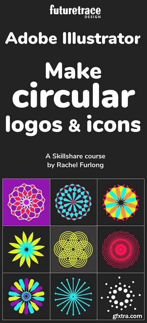 Adobe Illustrator - Make Circular Logos and Icons