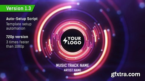 Videohive Audio React Tunnel Music Visualizer 11934574