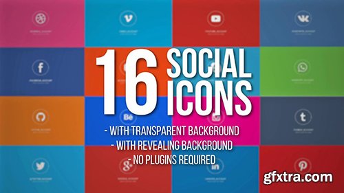 Animated Social Icons 81712